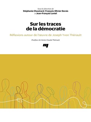 cover image of Sur les traces de la démocratie
